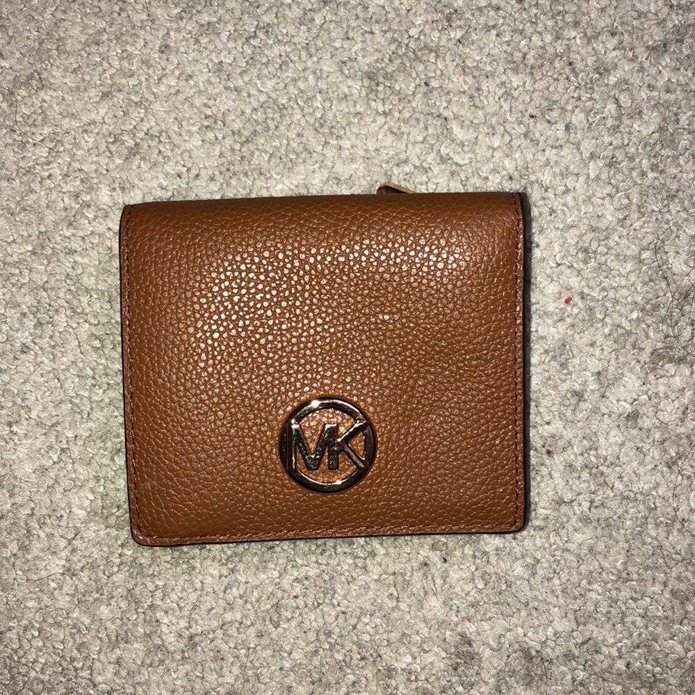 MK Carryall Leather Card Case
